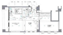 アルヴェール松濤 104 間取り図