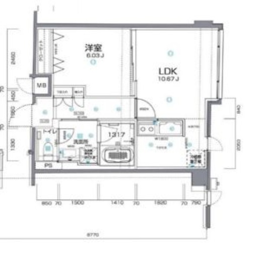 アルヴェール松濤 202 間取り図