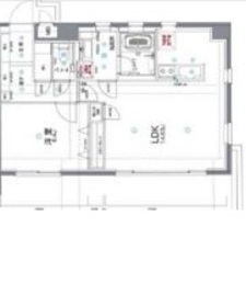 アルヴェール松濤 405 間取り図
