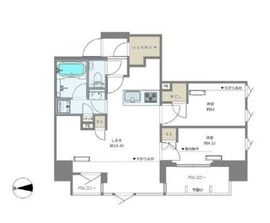 プレシス大井町パークフロント 15階 間取り図