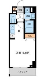 プライムアーバン住吉2 203 間取り図