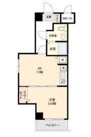 コンフィアンサ等々力 301 間取り図