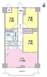 ラ・コスタ壱番館 503 間取り図