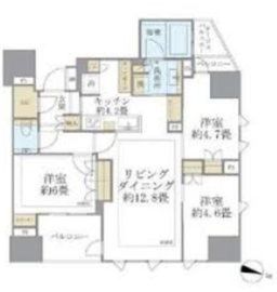 ブリリア本郷ステーションフロント 15階 間取り図
