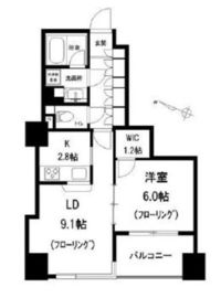 アトラス雑司が谷 2階 間取り図