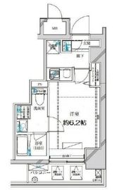 ディアレイシャス横浜WEST 701 間取り図