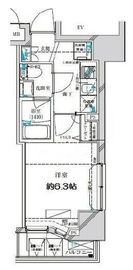 ディアレイシャス横浜WEST 704 間取り図