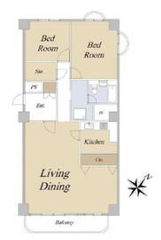 南青山ハウス 4階 間取り図