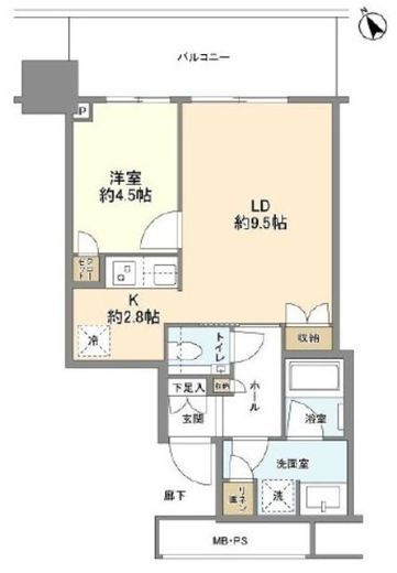 THE TOWER JUJO (ザ・タワー十条) 10階 間取り図