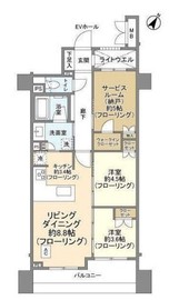 セルアージュ横濱阪東橋アヴニール 5階 間取り図
