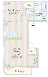サンテラス令和－KNレジデンス－ 101 間取り図