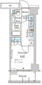 パークアクシス横濱大通り公園 812 間取り図