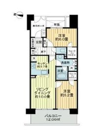 ライオンズマンション東駒形親水公園 2階 間取り図