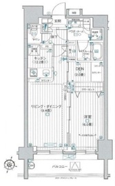 日神パレステージ王子神谷Ⅱ 9階 間取り図
