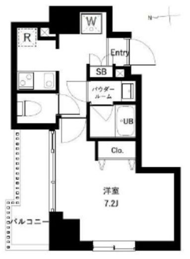アーバンパーク綾瀬Ⅲ 101 間取り図