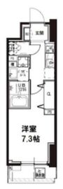 メゾンドアーク南大井 305 間取り図
