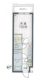 アプリーレ宮崎台2 208 間取り図