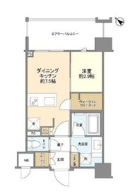 グラサージュ横濱リヴィエール 6階 間取り図