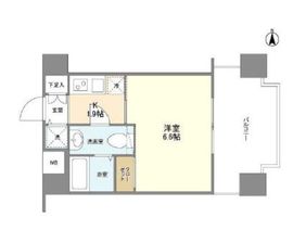 エクセリア九段 1102 間取り図