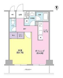 コンフォリア赤羽岩淵 711 間取り図