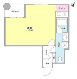 メゾン・ド・中目黒 302 間取り図