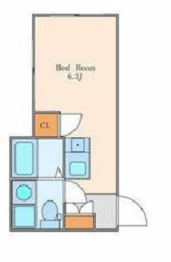 CONTI南麻布 402 間取り図