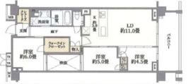 グランドメゾン溝の口の杜 2階 間取り図