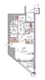 ハーモニーレジデンス錦糸町#001 706 間取り図