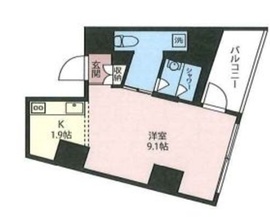 エスティメゾン板橋C6 1010 間取り図
