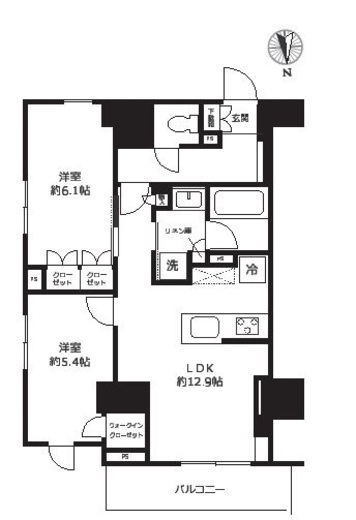 オープンレジデンシア本郷の杜 15階 間取り図