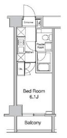 プラウドフラット蒲田Ⅱ 210 間取り図
