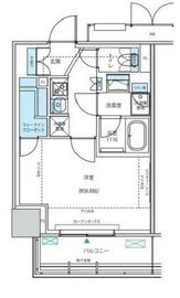 リージア海老名ビナフロント 701 間取り図