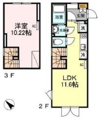 LAPiS目黒本町 (ラピス目黒本町) 201 間取り図