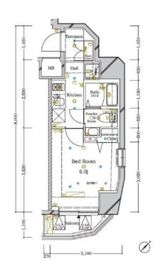 アルテシモアーチ 2階 間取り図