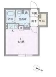 グローリオシェルト志村坂上 405 間取り図