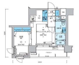 リヴシティ横濱新川町弐番館 8階 間取り図