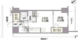 メイツ ザ・マークス新横浜 3階 間取り図