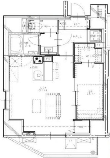 G&J門前仲町 204 間取り図