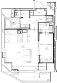 G&J門前仲町 604 間取り図