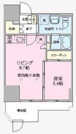 V-style入谷 101 間取り図