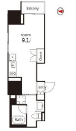 V-style入谷 401 間取り図