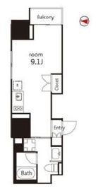 V-style入谷 801 間取り図
