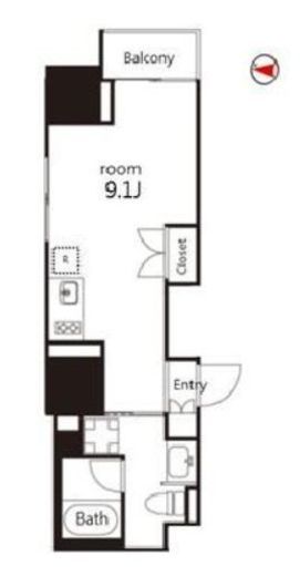 V-style入谷 1001 間取り図