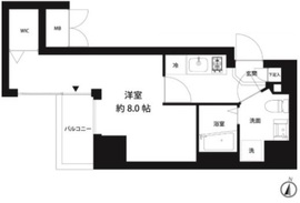 コスモリード錦糸町 604 間取り図