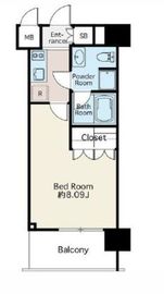リシェス門前仲町 706 間取り図