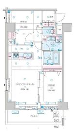 GENOVIA新子安 (ジェノヴィア新子安) 2階 間取り図