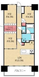 セントガーデン海老名 8階 間取り図