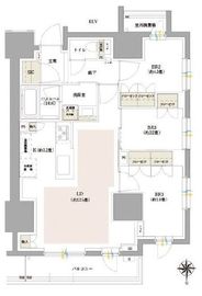 オープンレジデンシア本郷の杜 8階 間取り図