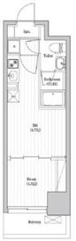 アーバンパーク日暮里 401 間取り図