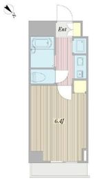 プロシード日本橋本町 408 間取り図